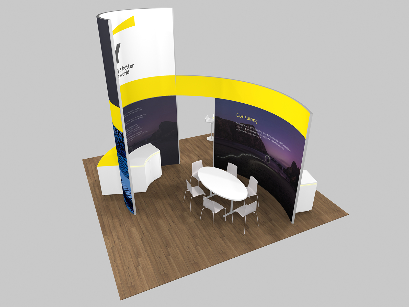 RE-9094 Rental Trade Show Island Exhibit -- Image 6